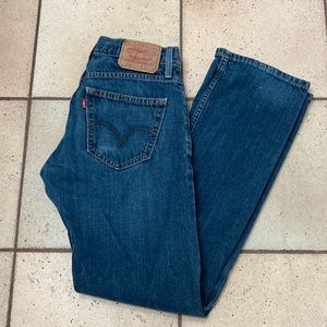 Slim straight Levi’s in good used condition,size 30/32
